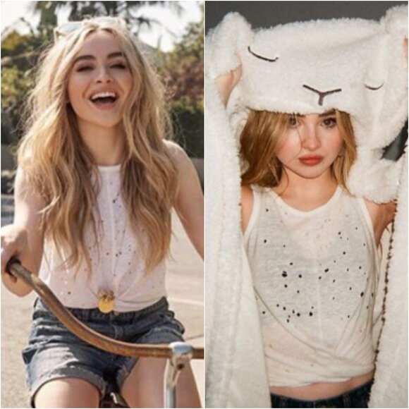 Sabrina Carpenter X Aeropostale Tank Top + Crop Bundle | XS/S/M - Picture 15 of 16